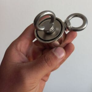 آهنربای ماهیگیری 80 کیلوگرمی – حرفهای، سبک و قدرتمند