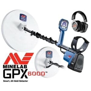 خرید فلزیاب Minelab GPX 6000 (هوشمندترین طلایاب جهان) | سبک و بیسیم