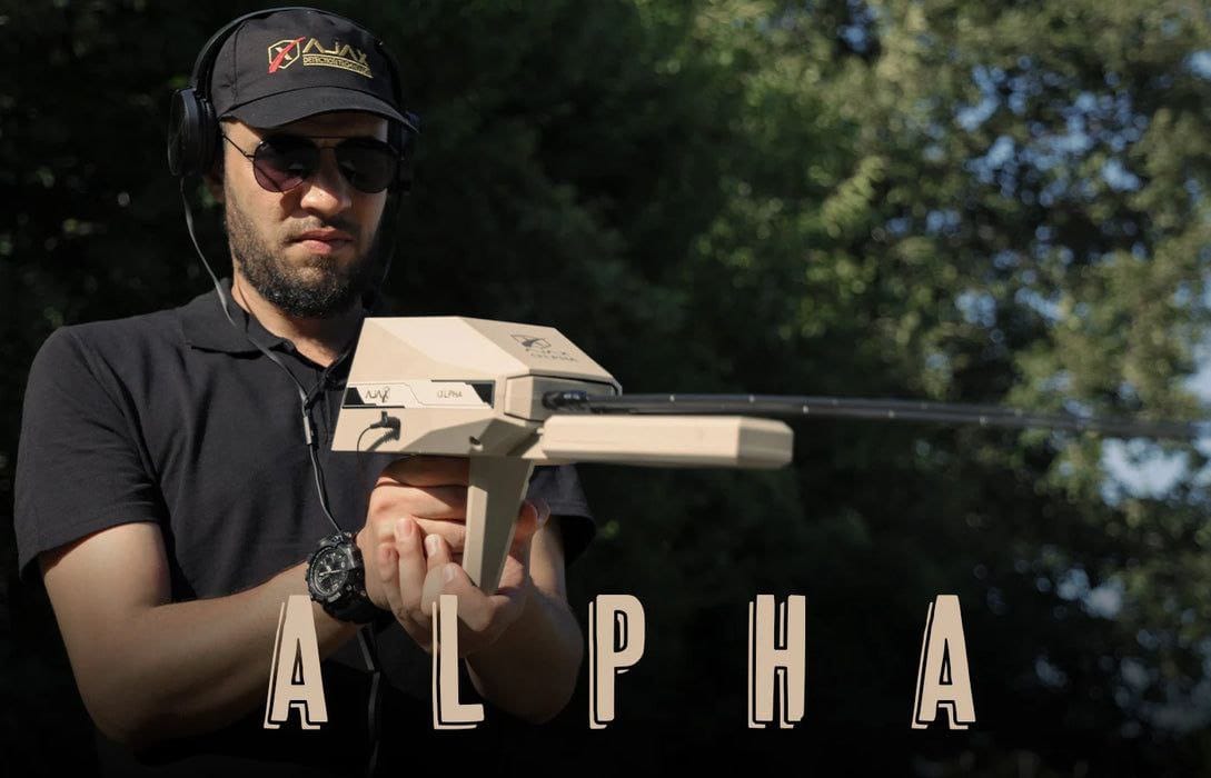 AJAX ALPHA | نسل جدید فلزیابهای هوشمند آژاکس - موسوی آفیشیال AJAX ALPHA فلزیاب آژاکس