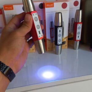 چراغ قوه سنگشناسی UV دوحالته | ابزار تخصصی بررسی کانیها