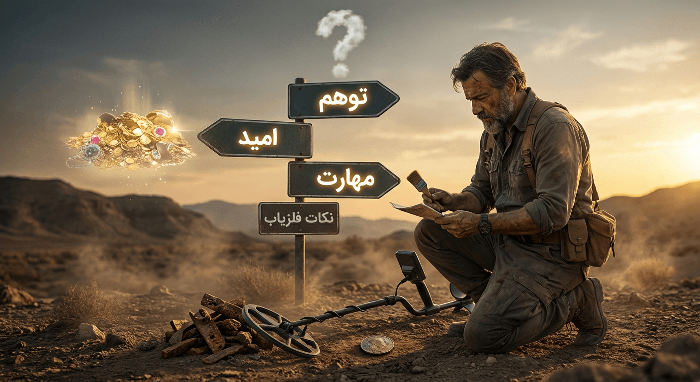 نکات فلزیابی ، امید، توهم یا مهارت؟ | موسوی آفیشیال