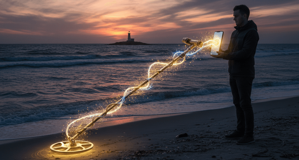 فلزیاب برای گوشی موبایل | اپلیکیشن‌ها و سنسورهای بلوتوثی