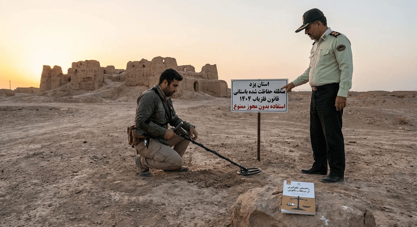 جرم حفاری غیرمجاز و گنج‌ یابی | مجازات زندان و جریمه‌های میراث فرهنگی