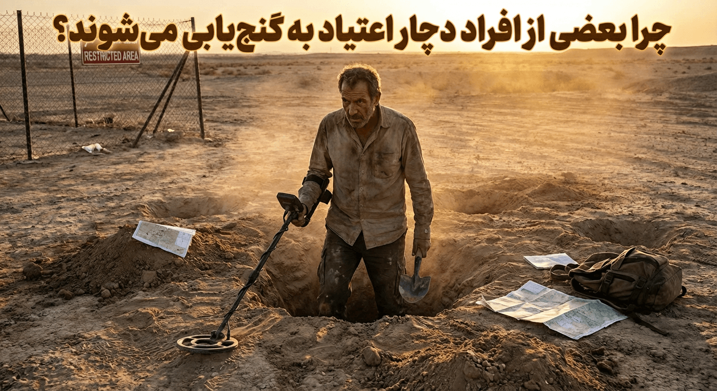 چرا بعضی از افراد دچار اعتیاد به گنج‌ یابی می‌شوند؟ | رویای زرد