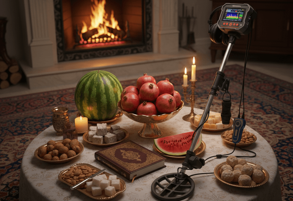 کاوش در شب یلدا با فلزیاب | از افسانه‌های باستانی تا کشف واقعیت با فلزیاب‌ها