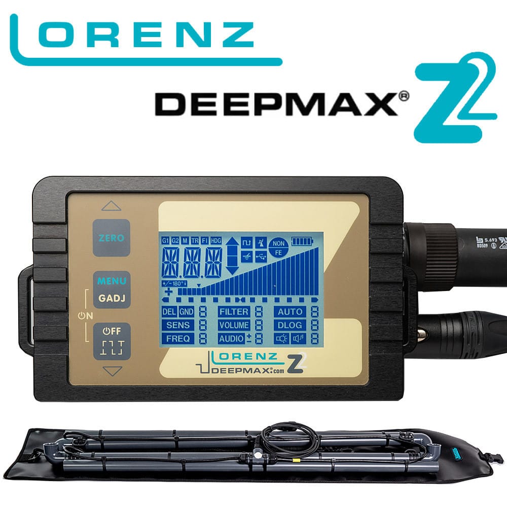 lorenz-z2 فلزیاب Lorenz Deepmax Z2 (لورنز زد2) | شاهکار مهندسی آلمان در عمقزنی - موسوی آفیشیال