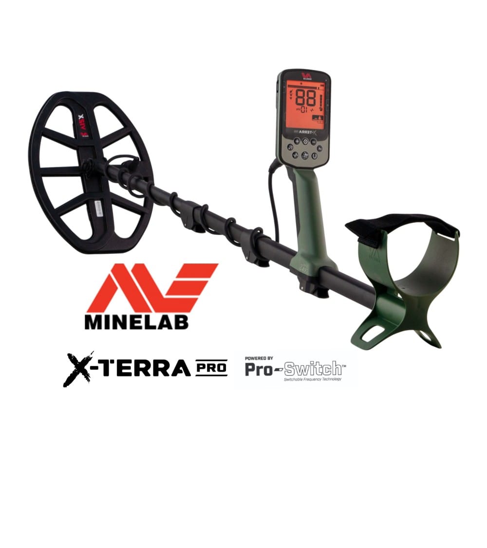 minelab-x-terra-pro فلزیاب Minelab X-TERRA PRO (اکسترا پرو) | فلزیاب حرفهای و همهکاره - موسوی آفیشیال